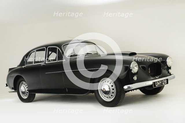 1957 Bristol 405 2 litre saloon Artist: Unknown.