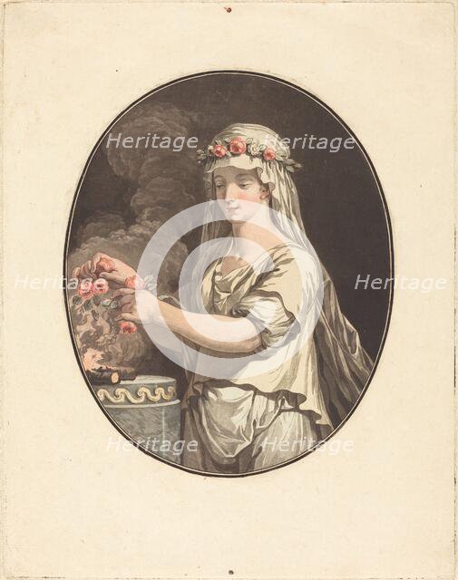 La jeune vestale. Creator: Jean Francois Janinet.