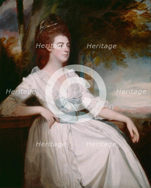 Miss Clavering, between 1780 and 1782. Creator: George Romney.
