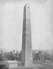 'Bunker Hill Monument, Charlestown, Massachusetts', c1897. Creator: Unknown.