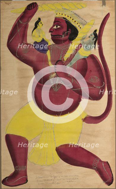Hanuman, c. 1880. Creator: Unknown.