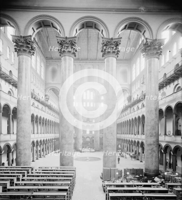Int. Pension office, between 1910 and 1920. Creator: Harris & Ewing.