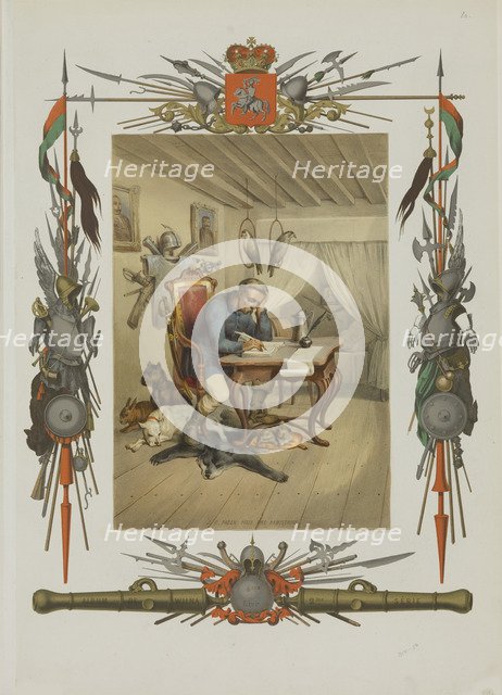 Portrait of Jan Chryzostom Pasek (c1636-1701), c1850.