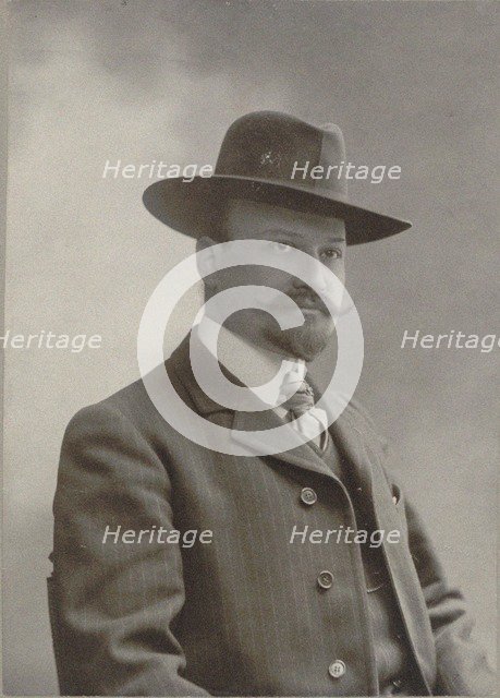 Portrait of the composer Camille Erlanger (1863-1919).