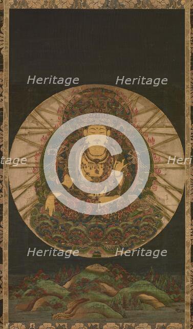 The Bodhisattva Akasagarbha (Kokuzo Bosatsu), 13th century. Creator: Anonymous ().