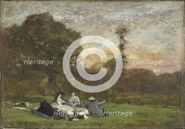 Luncheon on the Grass (Le déjeuner sur l'herbe), 1866.