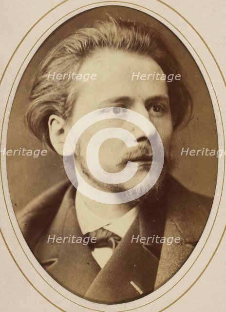 Portrait of the composer Jules Massenet (1842-1912).