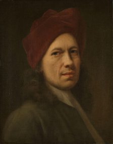 Self Portrait, 1st half of 18th century. Creator: Balthasar Denner.