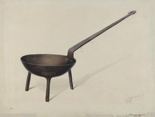 Sauce Pan, c. 1937. Creator: Edward L Loper.