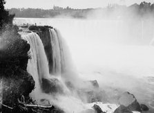 Horseshoe Falls from Goat Island, Niagara, between 1880 and 1897. Creator: William H. Jackson.
