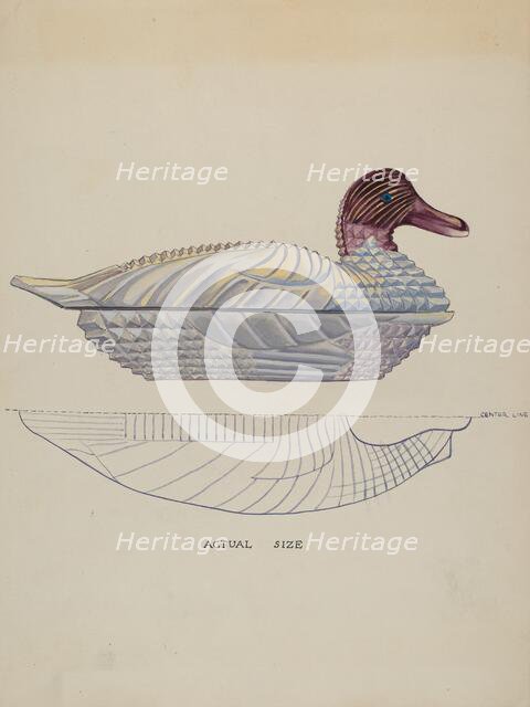 Covered Dish, c. 1936. Creator: Roberta Elvis.