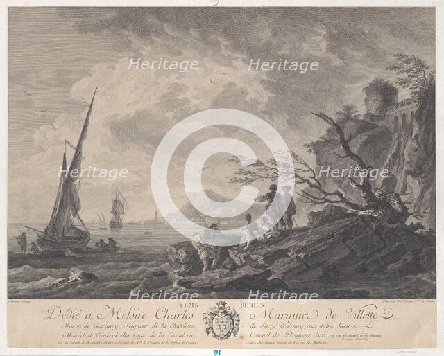 Serene Weather, ca. 1756-88. Creator: Maria Fr Ozanne.