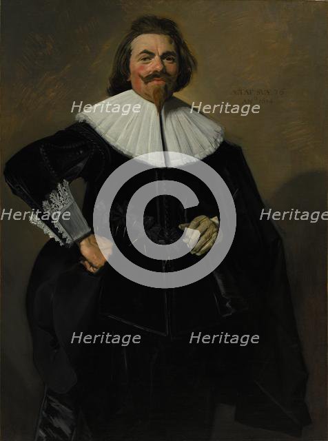 Portrait of Tieleman Roosterman, 1634. Creator: Frans Hals (Dutch, c. 1581-1666).