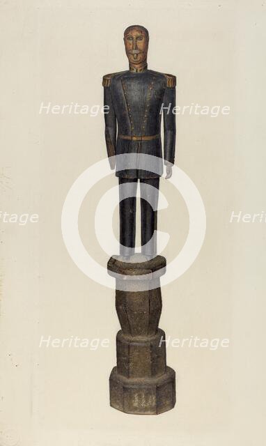 Civil War General, 1935/1942. Creator: Mina Lowry.