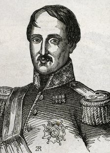 Leopoldo O'Donnell, (1809-1867), Spanish military and politician, 1853.  Creator: Unknown.