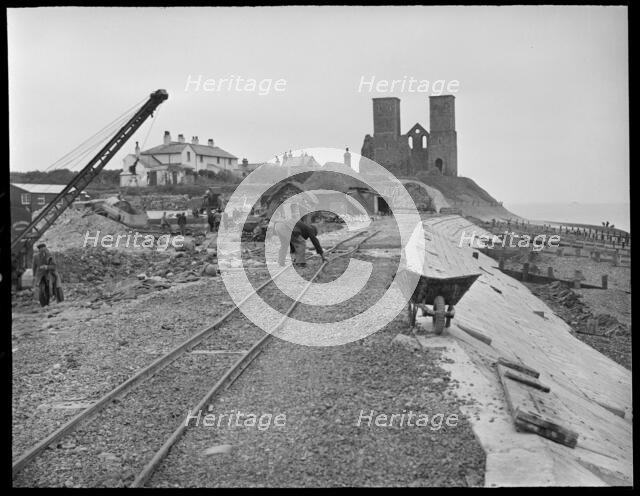 Reculver, Herne Bay, Canterbury, Kent, 1953. Creator: Ministry of Works.