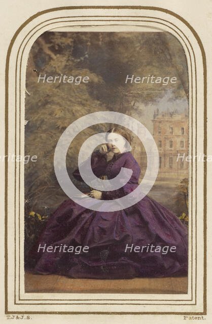 Victoria, Crown Princess of Germany, Princess Royal of Great Britain, about 1860-1861. Creator: Camille Silvy.