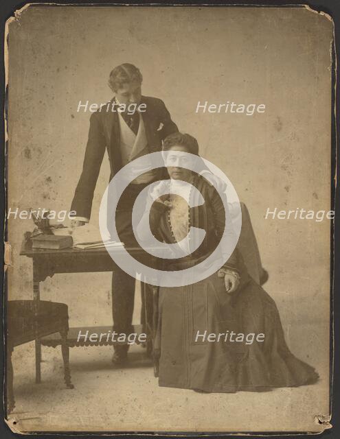 Portrait of Sarah Cowell Le Moyne, about 1890-1899. Creator: Unknown.