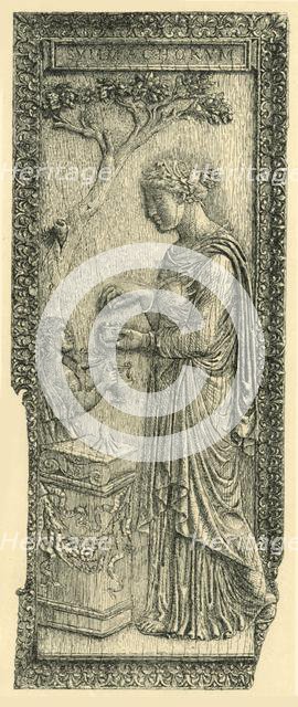 The Symmachi Panel, late 4th or early 5th century, (1881).  Creator: W Wise.