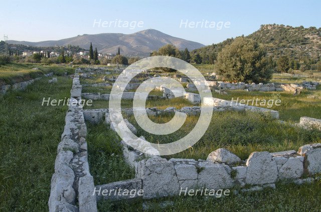 House IV in Eretria, Greece. Artist: Samuel Magal