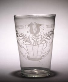 Beaker, late 1700s. Creator: Unknown.