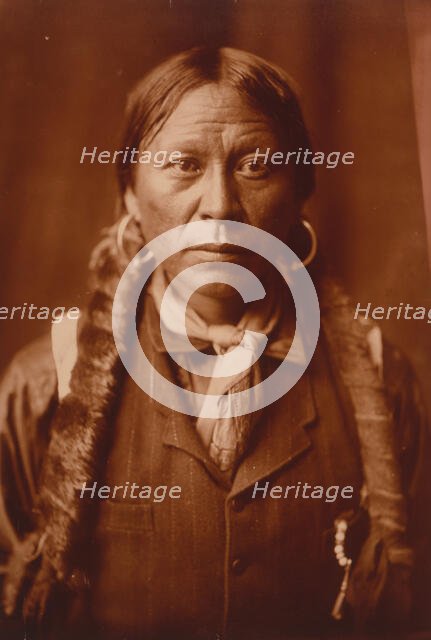 A Jicarilla man, c1904. Creator: Edward Sheriff Curtis.