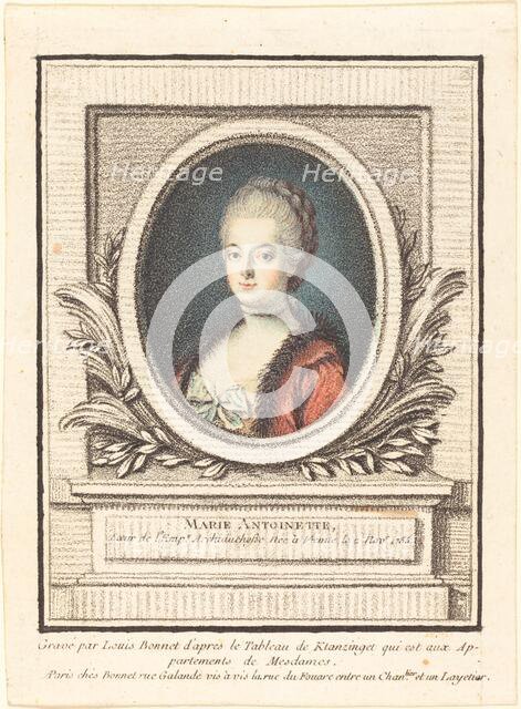 Marie-Antoinette, Dauphine. Creator: Louis Marin Bonnet.