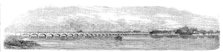Bridge across the Cauvery, at Trichinopoly, 1854. Creator: Unknown.