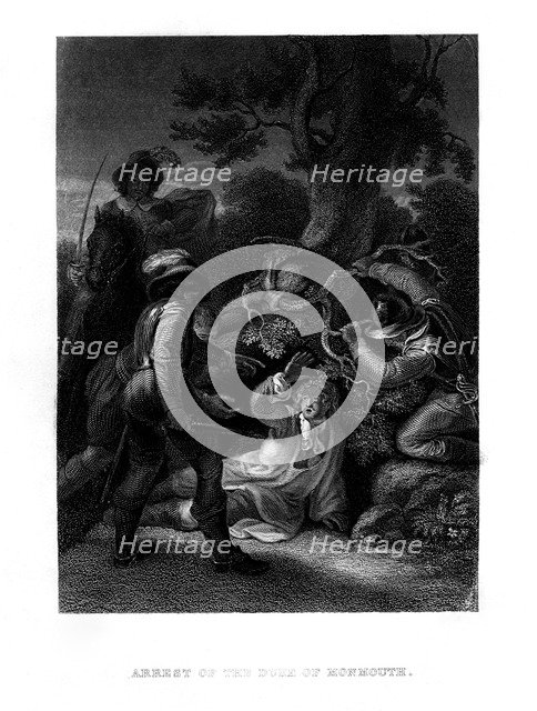 Arrest of the Duke of Monmouth, 1685, (1860).Artist: T Sherratt