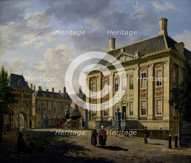 The Mauritshuis in The Hague, 1825. Creator: Bartholomeus Johannes van Hove.