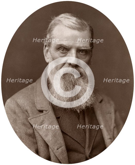 Richard Ansdell, RA, English painter, 1883.Artist: Lock & Whitfield