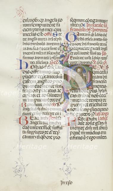 Missale: Fol. 318v: Saint Francis, 1469. Creator: Bartolommeo Caporali (Italian, c. 1420-1503).