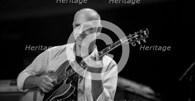 Larry Carlton, 2013. Artist: Alan John Ainsworth.