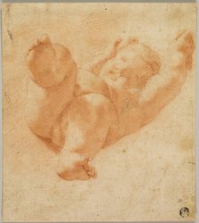 Foreshortened Putto, 1522/30. Creators: Correggio, Unknown.