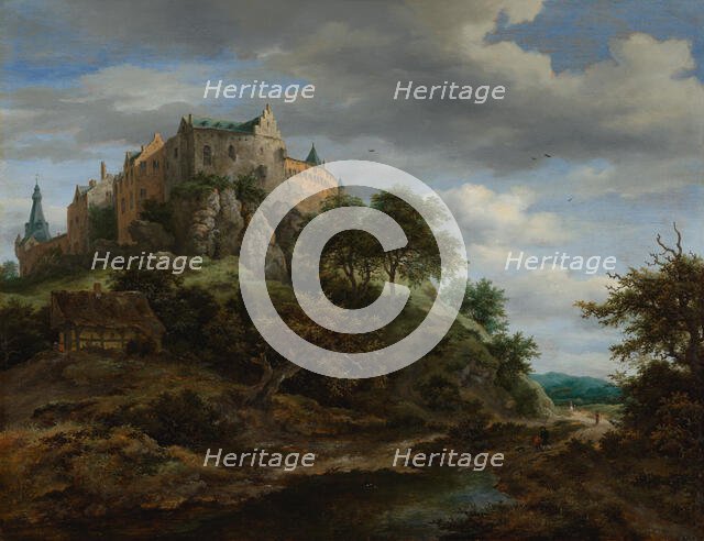 View of Bentheim Castle. Creator: Jacob van Ruisdael.