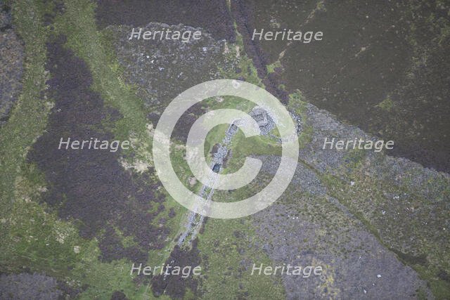 The ruined flue to Surrender lead smelt mill, North Yorkshire, 2015. Creator: Dave MacLeod.