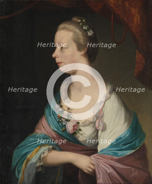 Christiana Stille Keen, ca. 1769. Creator: Matthew Pratt.