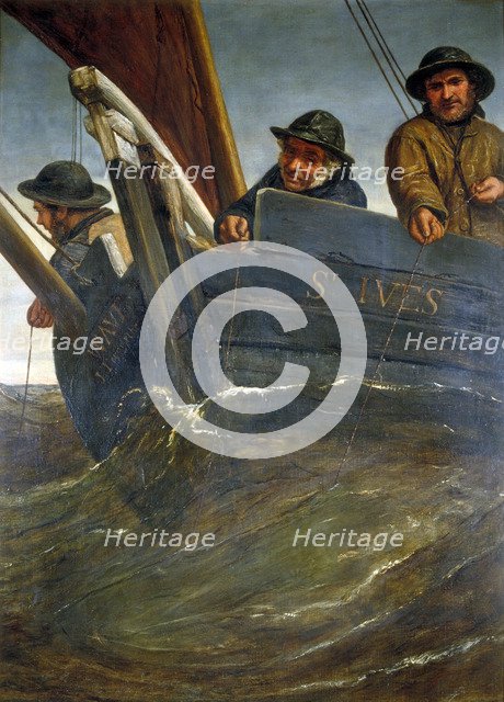 'Deep Sea Fishing', 1864. Artist: James Clarke Hook