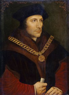 Portrait of Sir Thomas More, c1600. Artist: Unknown.