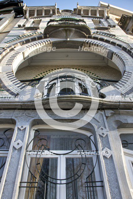 Maison Nelissen,  Brussels, Belgium, (1905), c2014-c2017. Artist: Alan John Ainsworth.