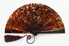 Brisé fan, probably French, 1875-89. Creator: Unknown.