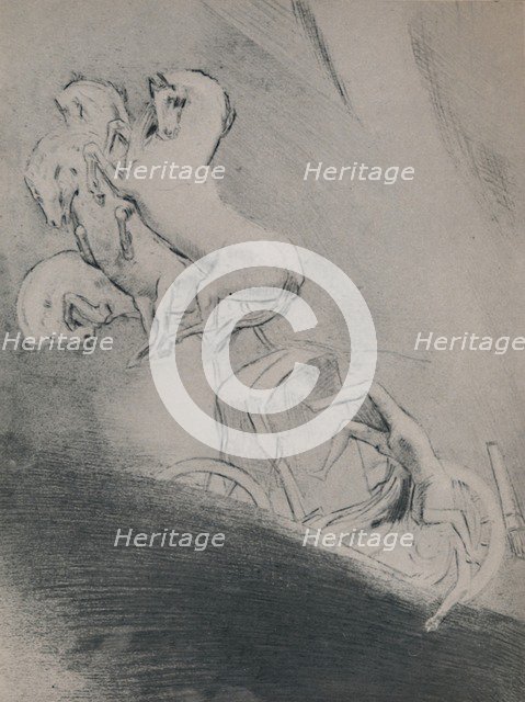 'The Fall of Phaeton', late 19th century, (1946). Artist: Odilon Redon.