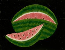 Watermelon, mid 19th century. Creator: Unknown.