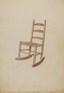 Chair, 1937. Creator: Henry Tomaszewski.