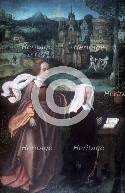 'Saint Godelieve', c1485-1529. Artist: Jan Provoost