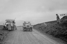 Charron-Laycock of T Shaw competing in the Scottish Light Car Trial, 1922. Artist: Bill Brunell.