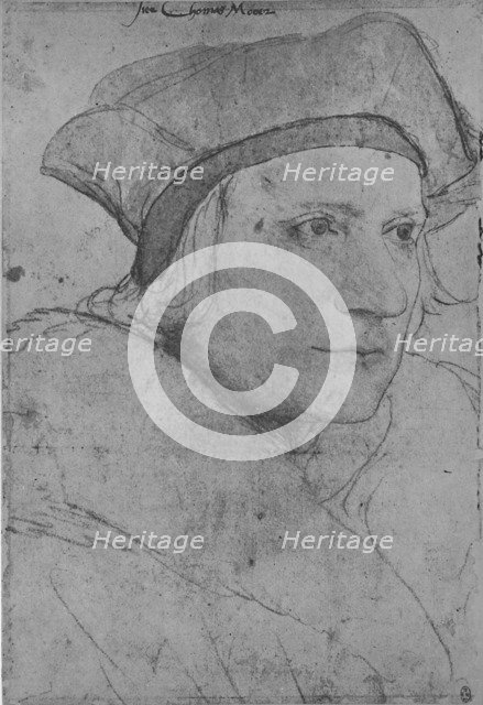 'Sir Thomas More', 1526-1527 (1945). Artist: Hans Holbein the Younger.