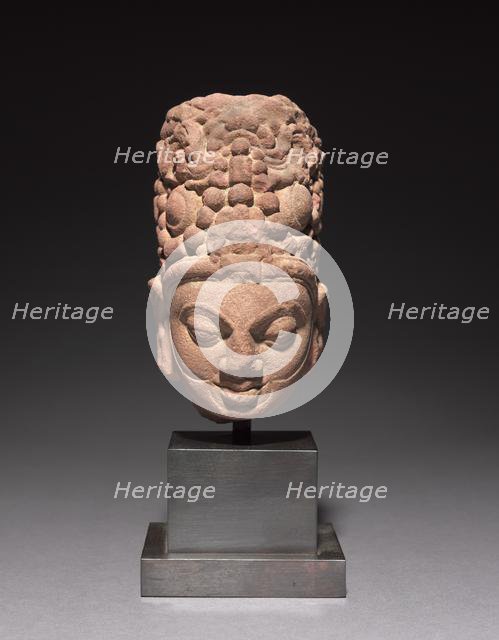 Head of Surya, c. 6th century. Creator: Unknown.