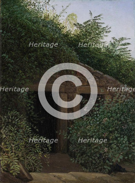 An Overgrown Mineshaft, ca. 1824. Creator: Carl Gustav Carus.