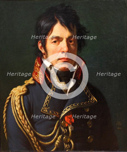 Portrait of Dominique Jean Larrey (1766-1842), 1804. Artist: Girodet de Roucy Trioson, Anne Louis (1767-1824)
